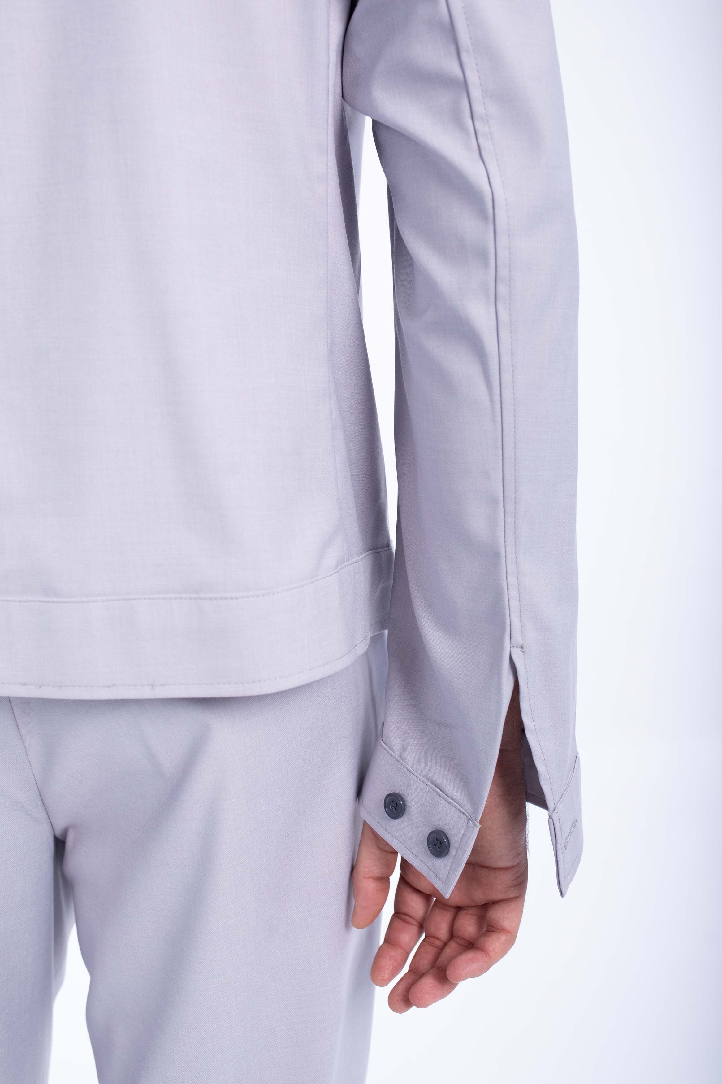 Casual Suit oversized-Gray