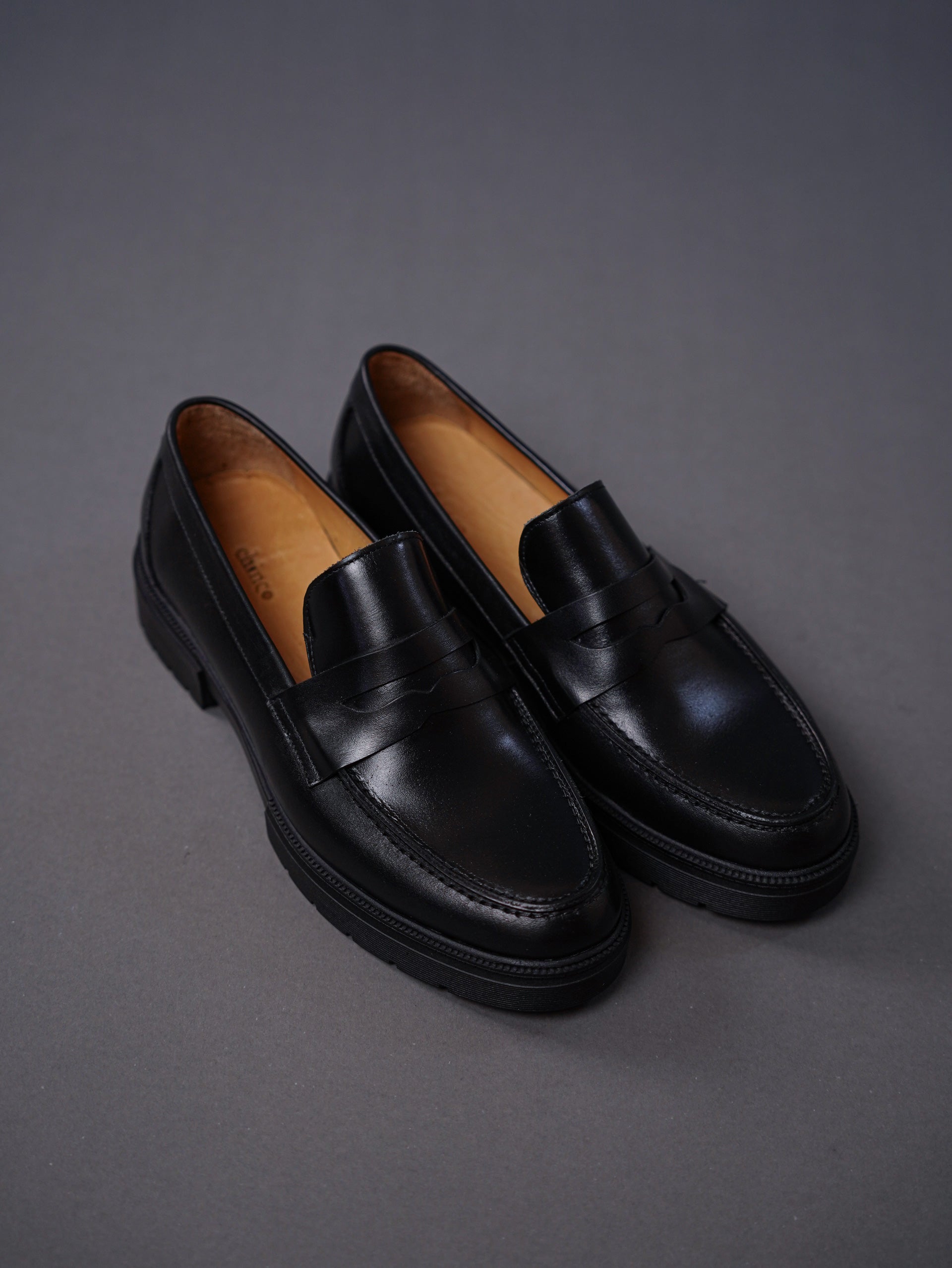 Chunky loafer-Black