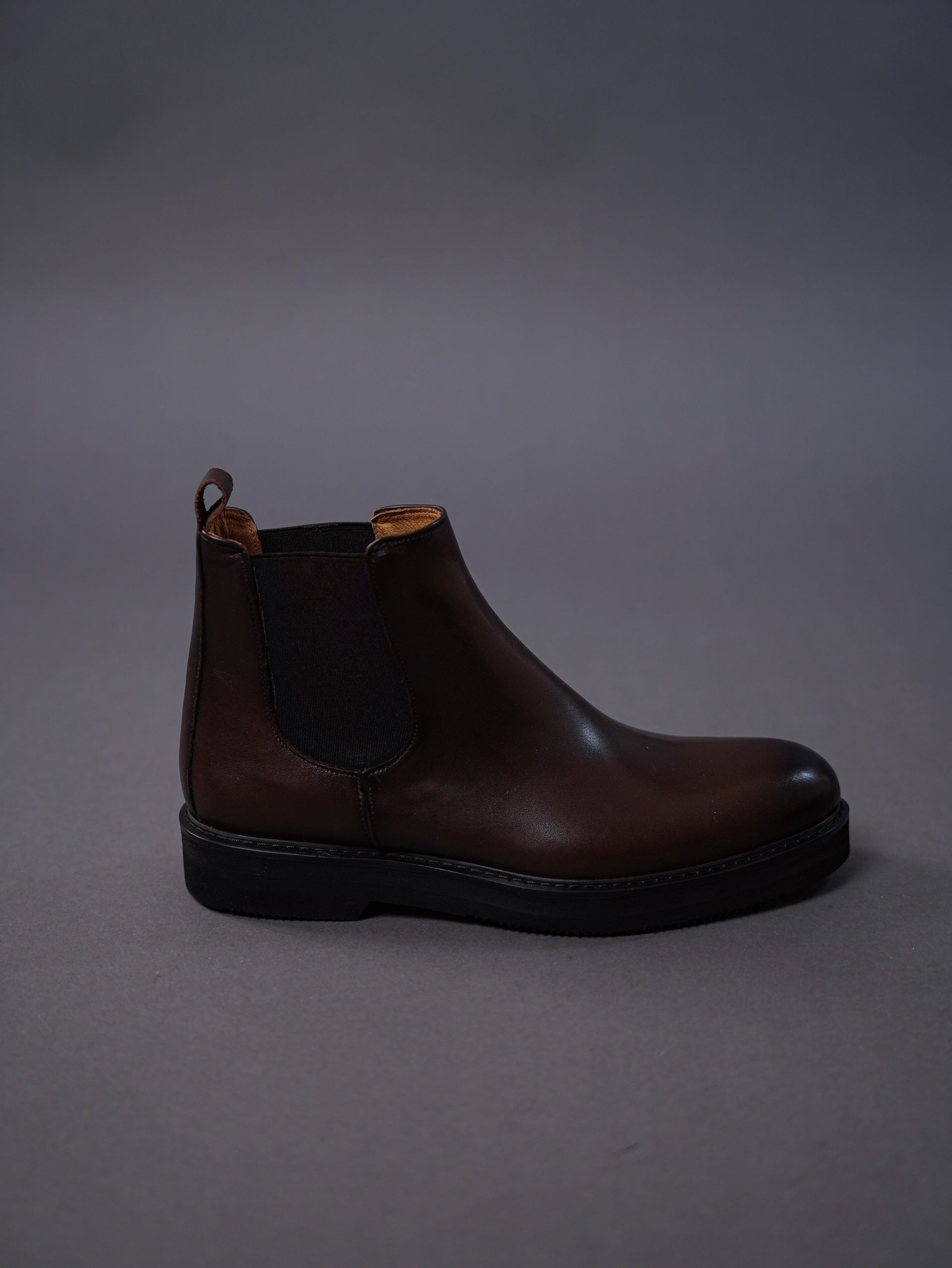 chelsea boots-Brown