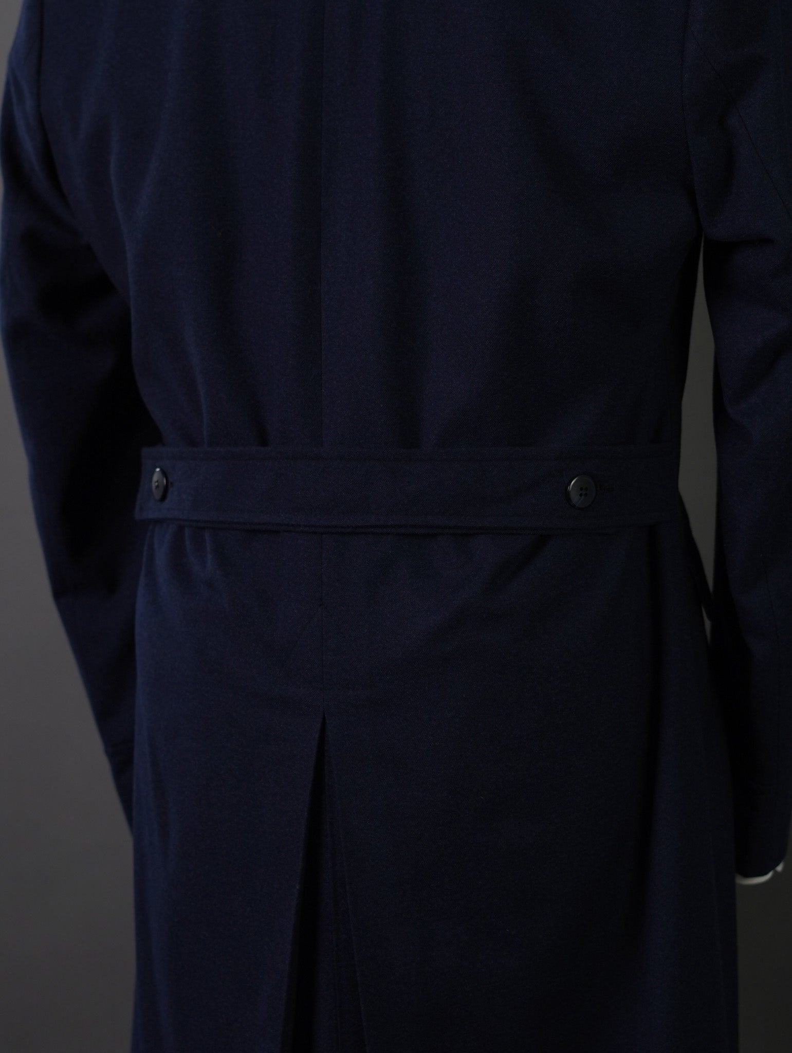 long coat  - navy