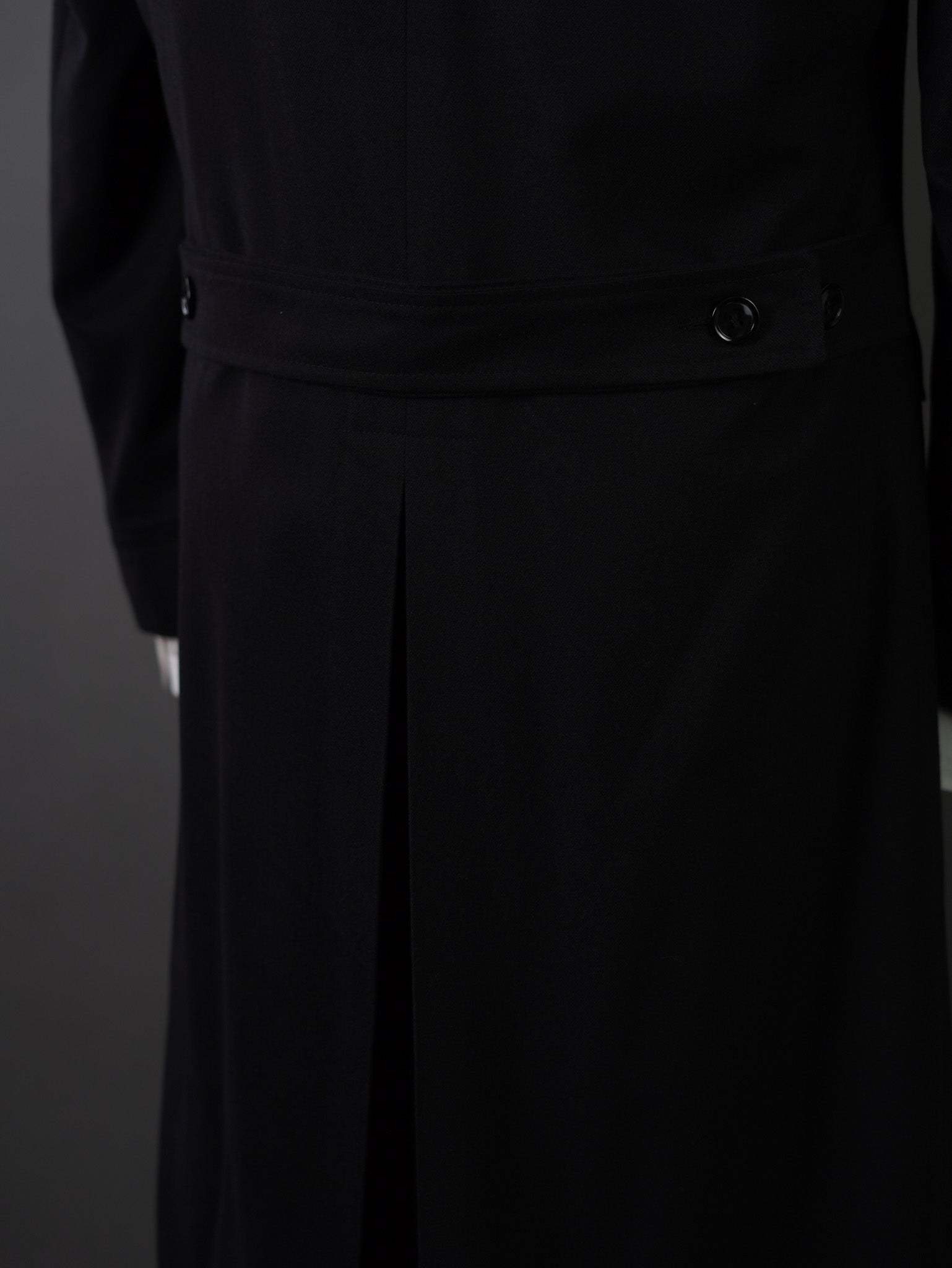 long coat  - Black