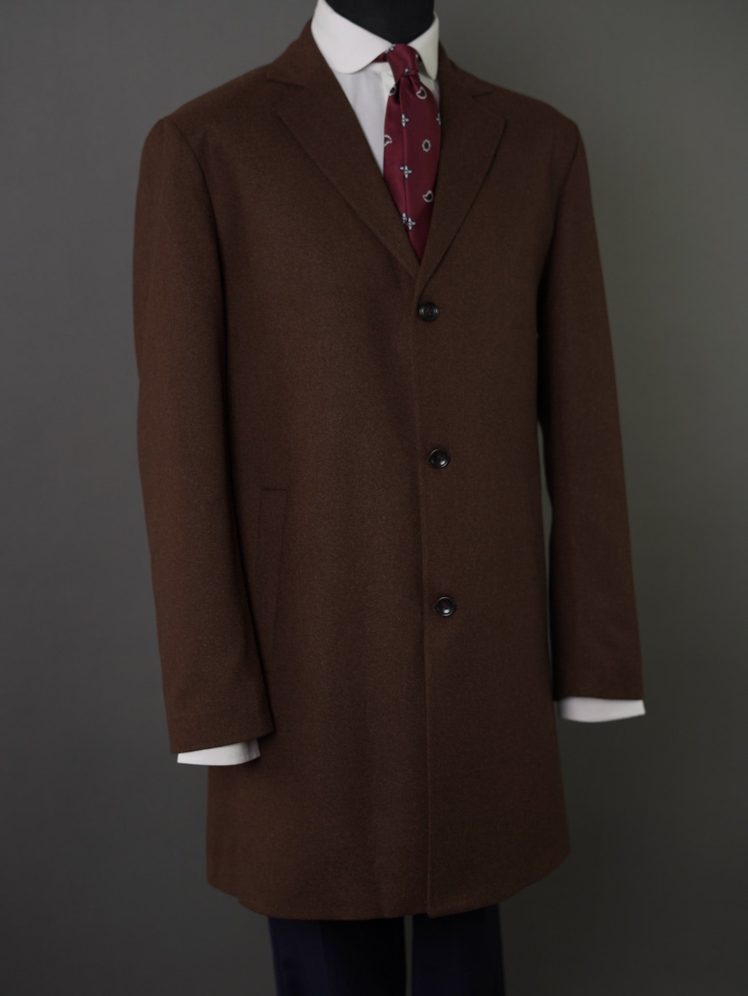 basic coat -  brown