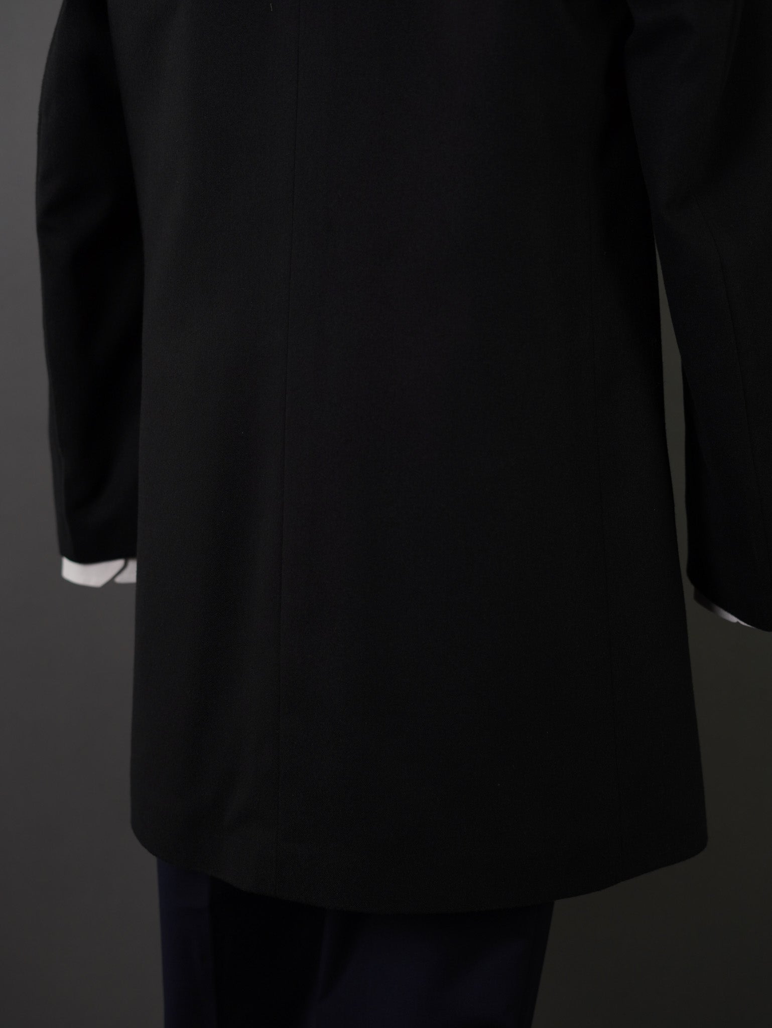 basic coat - black